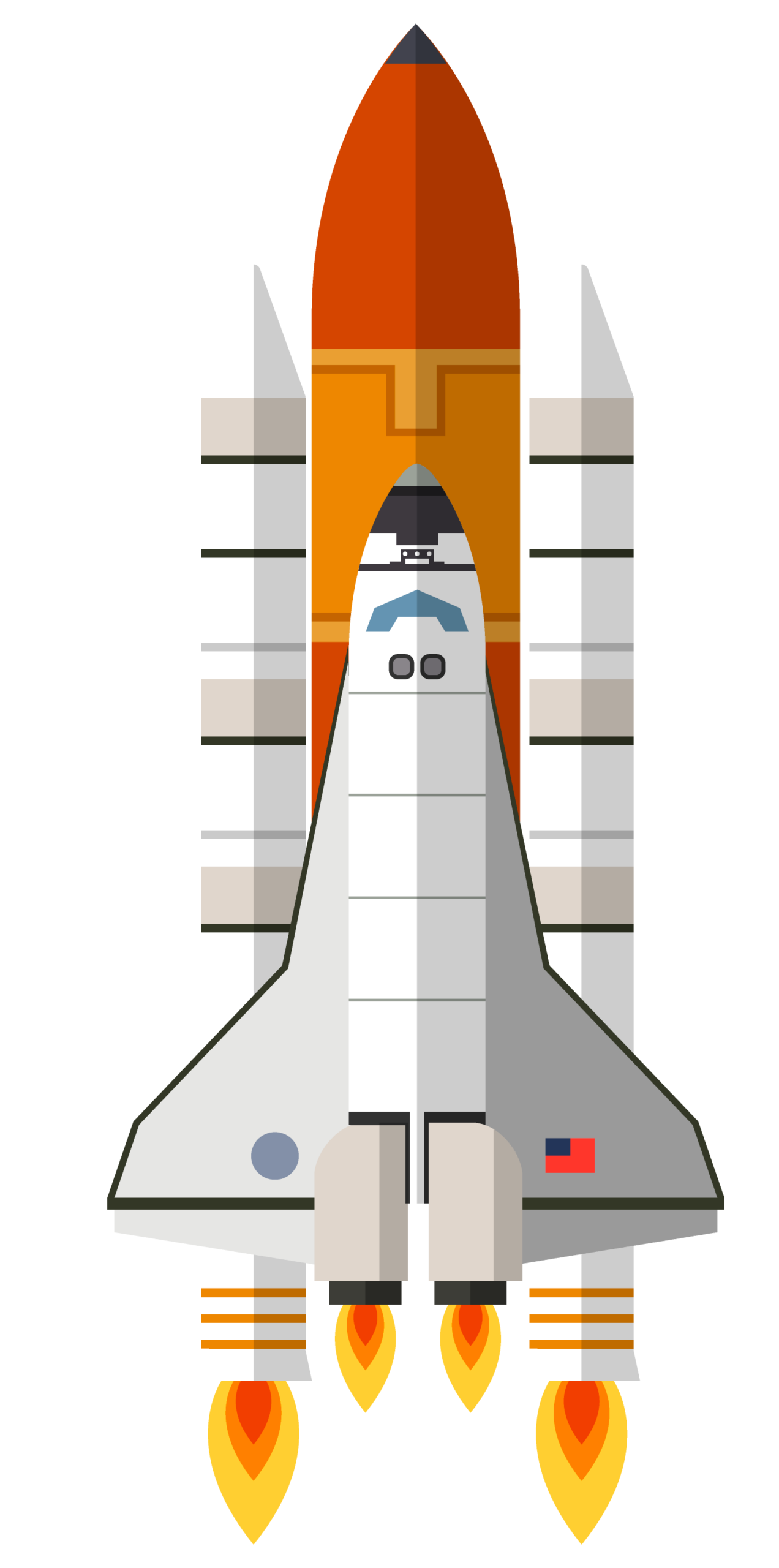 Space shuttle - click to close popup